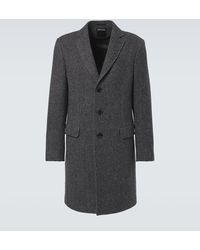 ZEGNA - Wool And Cashmere Coat - Lyst