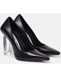 Jimmy Choo - X Jean Paul Gaultier Leather Wedge Pumps - Lyst