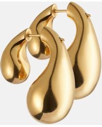 Bottega Veneta - Drop 18kt Gold-plated Earrings - Lyst