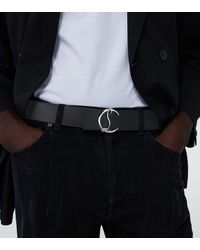 louboutin belt mens