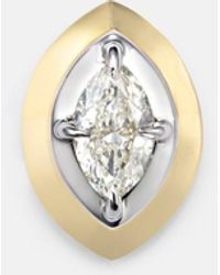 Rainbow K - 9Kt Single Earring With Diamond - Lyst