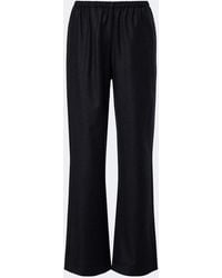Rohe - Virgin Wool Wide-Leg Pants - Lyst