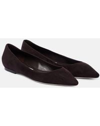 Jimmy Choo - Romy Suede Ballet Flats - Lyst