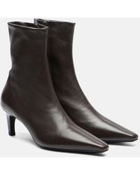 Jude - Cave Leather Ankle Boots - Lyst