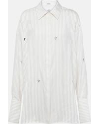 Loewe - X Suna Fujita Silk And Cotton Fil Coupe Shirt - Lyst