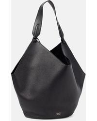 KHAITE - Tote Lotus Medium Aus Leder - Lyst