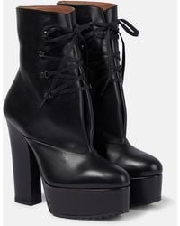 Alaïa - Bottines Trekk 135 En Cuir - Lyst
