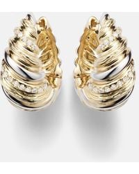Yvonne Léon - Berlingot 9Kt And Earrings With Diamonds - Lyst