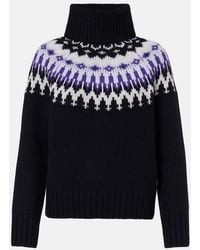 Bogner - Ingrid Jacquard Cashmere Turtleneck Sweater - Lyst