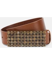 Isabel Marant - Vanesia Embellished Leather Belt - Lyst