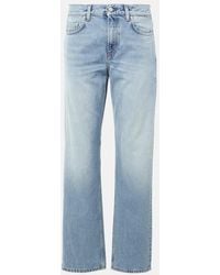TOTEME - Low-Rise Straight Jeans - Lyst