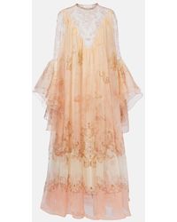 Zimmermann - Abito Lungo Hypnotic - Lyst