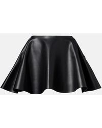 JW Anderson - Circle Leather Miniskirt - Lyst