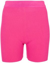 Shorts a coste di Jacquemus in Rosa Donna Abbigliamento da Shorts da Mini shorts 