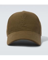 Saint Laurent - Cassandre Denim Baseball Cap - Lyst