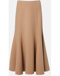 Gabriela Hearst - Patterson Cashmere Midi Skirt - Lyst