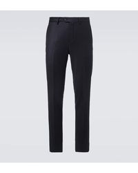Loro Piana - Carlo Wool And Cashmere Straight Pants - Lyst