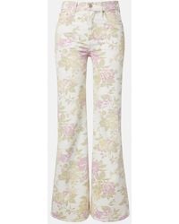 Citizens of Humanity - Kimberly '70S Floral Flared Jeans - Lyst