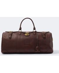 Polo Ralph Lauren - Heritage Lock Large Leather Duffel Bag - Lyst