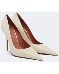 AMINA MUADDI - Barbara Leather Pumps - Lyst