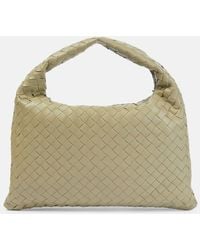 Bottega Veneta - Hop Small Leather Shoulder Bag - Lyst