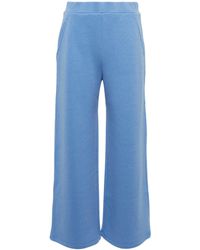 Pantaloni jeansWeekend by Maxmara in Cotone di colore Blu Donna Abbigliamento da Pantaloni casual eleganti e chino da Leggings 