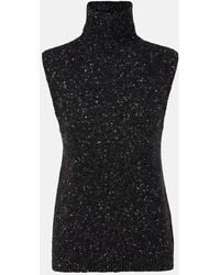 The Row - Merilas Cashmere Turtleneck Top - Lyst