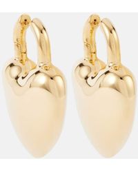 Balenciaga - Minnie Xl Heart Earrings - Lyst