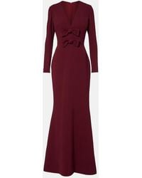 Elie Saab - Bow-Detail Cady Gown - Lyst
