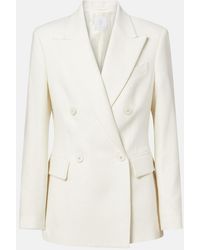 Eleventy - Double-Breasted Wool And Cashmere Blazer - Lyst
