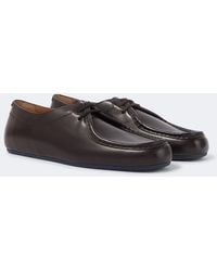 Jil Sander - Hood Leather Lace-Up Shoes - Lyst