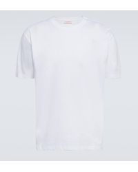 Valentino - Camiseta en jersey de algodon - Lyst