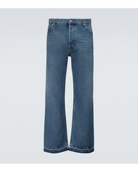 Herren Bekleidung Jeans Legere und locker sitzende Jeans Valentino 23.4cm Jeans Aus Baumwolldenim in Blau für Herren 
