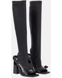 Versace - Stivali Gianni Ribbon - Lyst
