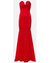 Alex Perry - Robe Aus Satin - Lyst