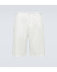 Dolce & Gabbana - Cotton-blend Bermuda Shorts - Lyst