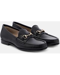 Gucci - Horsebit Leather Loafer - Lyst