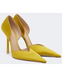 Victoria Beckham - Victoria Satin Pumps - Lyst