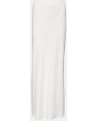 Brunello Cucinelli - Twill Maxi Skirt - Lyst