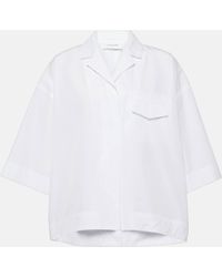 Sportmax - Parole Oversized Cotton Shirt - Lyst