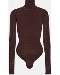 Alaïa - Body A Righe - Lyst
