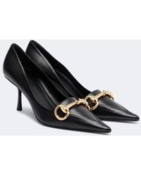 Gucci - Boulevard Horsebit Leather Pumps - Lyst
