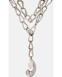 Etro - Embellished Chain Necklace - Lyst