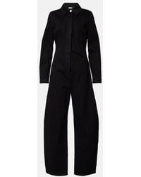 Alaïa - Denim Jumpsuit - Lyst