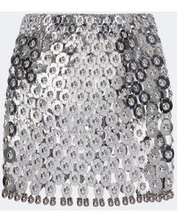 Rabanne - Mini-Jupe A Ornements - Lyst