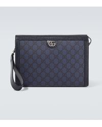 Gucci - gg Supreme Coated-canvas Pouch - Lyst