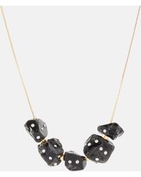 Marni - Embellished Brass Necklace - Lyst