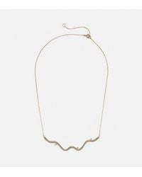 STONE AND STRAND - Harbor Lights 10Kt Necklace With Diamonds - Lyst