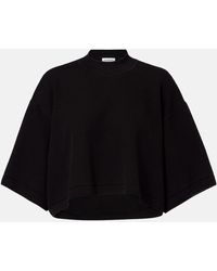 Alaïa - Cropped-Top Aus Einem Baumwollgemisch - Lyst