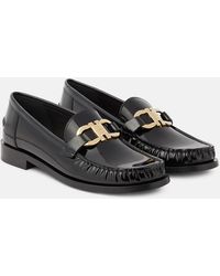 Ferragamo - Maryan Leather Loafers - Lyst